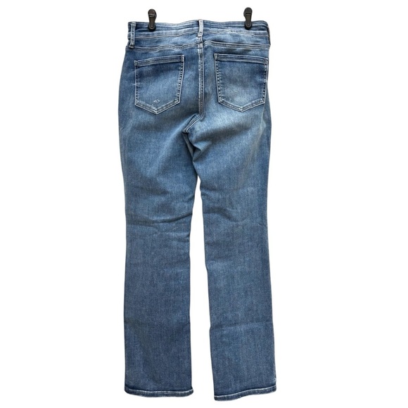 NYDJ Marilyn Straight Jeans Cool Embrace Denim Classic Medium Wash Romance 6P - Picture 7 of 16